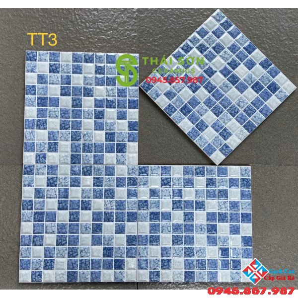 Gạch mosai 30x30 dán tường cao cấp