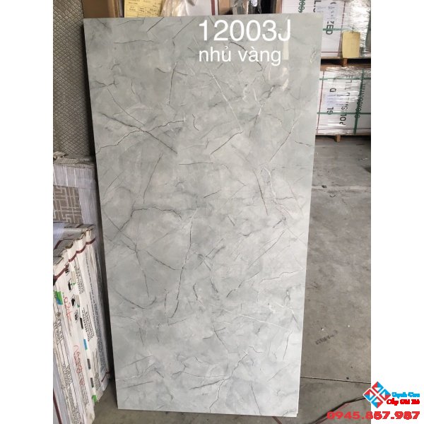 Gạch lát nền 60x120 nhũ vàng nhập khẩu