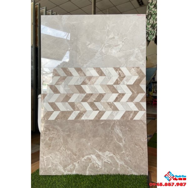 Gạch bóng kiếng 40x80 ốp tường cao cấp apodio