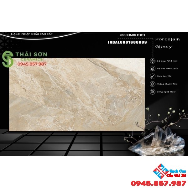Gạch lát nền an giang đá bóng kiếng 80x160 cao cấp