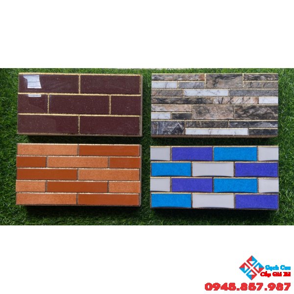 Gạch trang trí mặt tiền 15x30 nhập khẩu