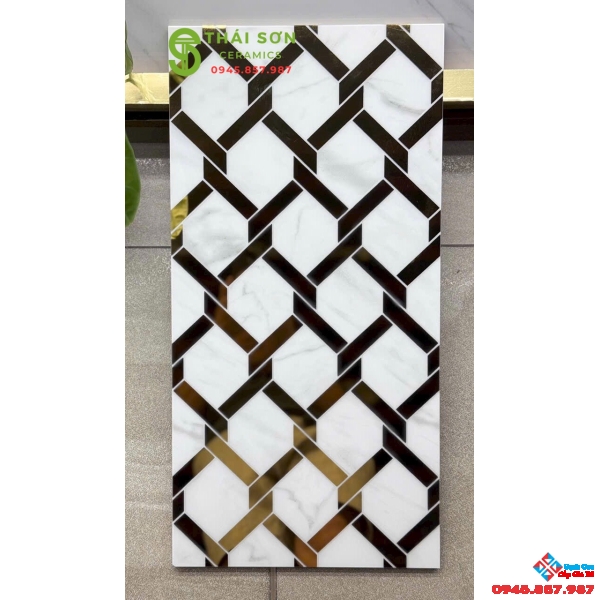 Gạch nhũ vàng 30x60 trung quốc ốp trang trí cao cấp 