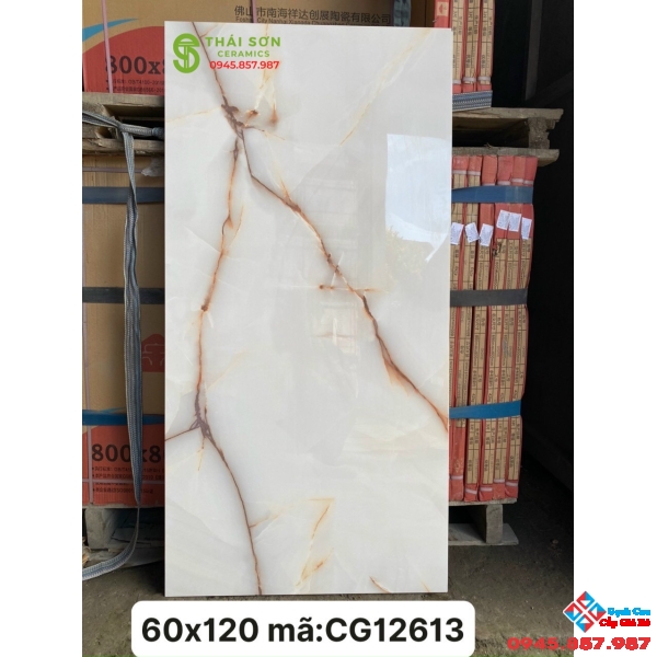 Gạch trung quốc 60x120 vân đá siêu bóng cao cấp