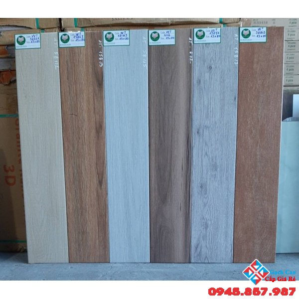 Gạch vân gỗ 15x80 lát nền