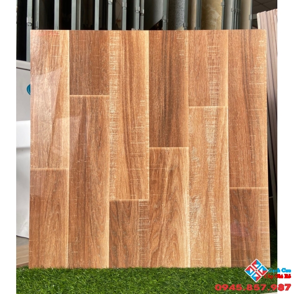 Gạch 60x60 siêu bóng kiếng giả vân gỗ