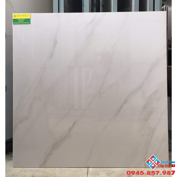 Gạch vi tinh 80x80 trắng mây