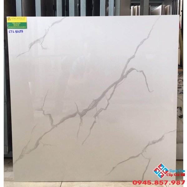 Gạch lát nền bóng kiếng 80x80 catalan