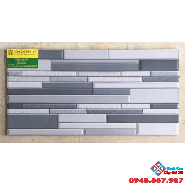Gạch trang trí ốp tường 25x50 hoàng gia