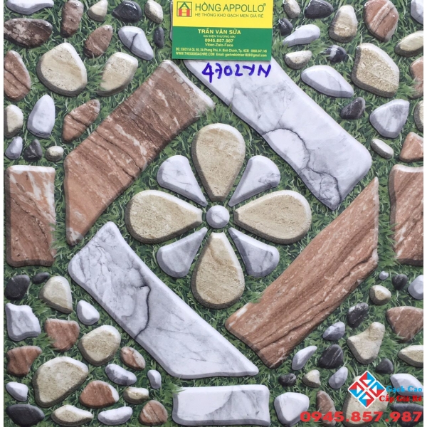 Gạch giá rẻ 40x40 lát sân vườn 4702