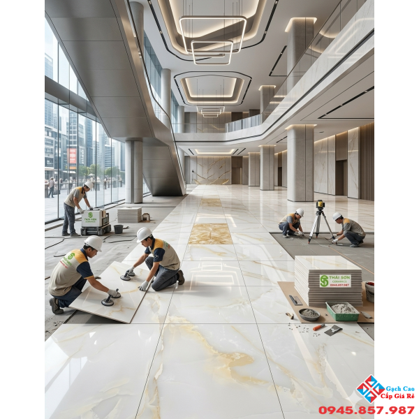 Gạch 80x160 ấn độ màu xanh nhạt vân đá